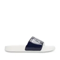 United Colors of Benetton Women's PATENT Navy Slides-picture-20