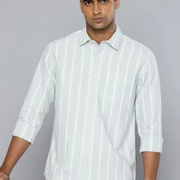 Flying Machine Slim Fit Striped Pure Cotton Casual Shirt-picture-24