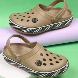 NEOZ Men M TREAD Khaki Clogs-image-44