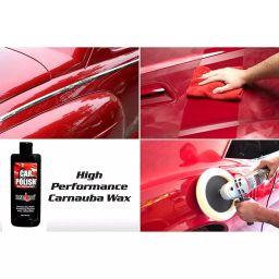 Kangaroo 300 ml Trim Restorer+200 ml Each Car Polish Dashboard Polish, Scratch Remover with 3 Foam Applicator And 1 Micro Fiber Towel image 3