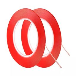 SCHOFIC Double-Sided Strong Acrylic Tape Polyethylene Terephthalate Transparent 2 mm Width, 0428FF06Q16 (Pack of 5)-image-52