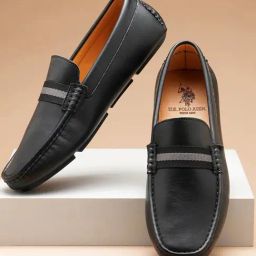 U.S. Polo Assn. Men's Black Casual Loafers-picture-21