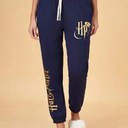 Dreamz by Pantaloons Navy Cotton Printed Joggers-image-54