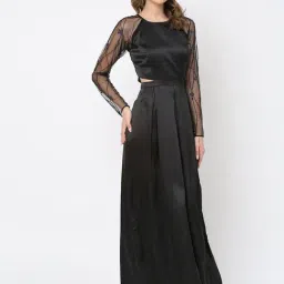 MISH Black Embellished Maxi Dress-picture-49