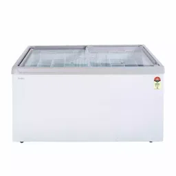 Haier 397 L Double Door Non Convertible Flat Glass Top Deep Freezer HFC-400GM5-image-42