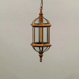 Whispering Homes Valencia Gold Hanging Light - Small-picture-0
