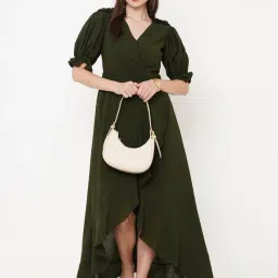 MISH Olive Wrap Dress-picture-27