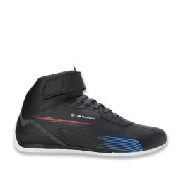 Puma Men's BMW Motorsport Neo Cat Black Ankle High Sneakers-image-89