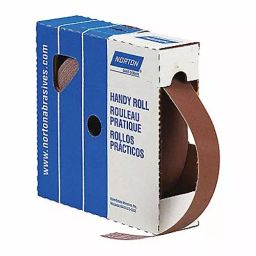 Norton 25.4 mm (1 Inch) P240 Grit Aluminum Oxide Abrasive Utility Roll, 34CC93 (Roll of 45.72 m (150 ft))-image-92