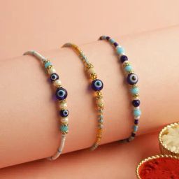 Aapno Rajasthan Nazar Rakshak Rakhi Set of 3-35
