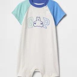 GAP Infant Kids Embroidered Pure Cotton Rompers-image-11
