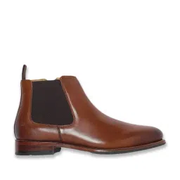 Gordon & Bros Men's Tan Chelsea Boots-image-21
