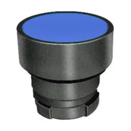 POWERMAT Ø22 mm Non Illuminated Actuator Flush Type Blue for Industrial, PFT01B-20