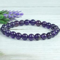 Divine souvenirs Unisex Artificial Beaded Elasticated Bracelet-image-90