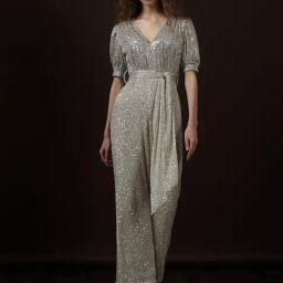 Vero Moda Silver Embellished Short sleeve Jumpsuit-image-43