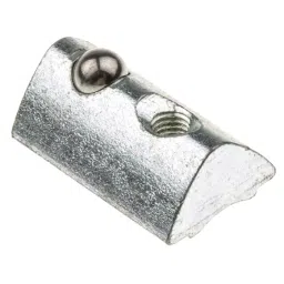 RS PRO M3 T-Slot Nut Connecting Component, Strut Profile 30 mm, Groove Size 6mm 1809113 (10 Piece)-1