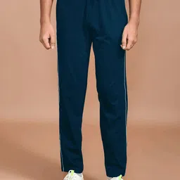 SKYKNIT Men Side Striped Track Pants-image-105