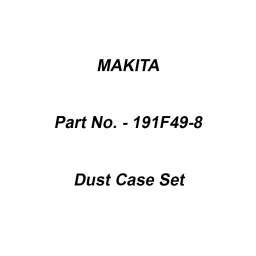 Makita Dust Case Set, Part No 191F49-8-image-74