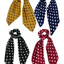 SZN Women Set of 4 Ponytail Holders-50