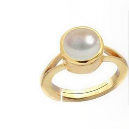 GenZcomplex Gold-Plated Brass Pearls Finger Ring-picture-24