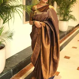 RASVRITI Art Silk Saree With Blouse Piece-picture-27