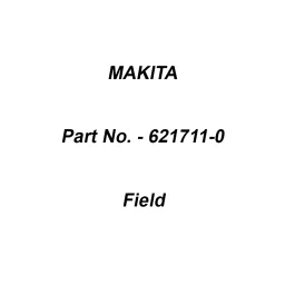 Makita 115 V Field for 9553NB/B, Part No 621711-0-18