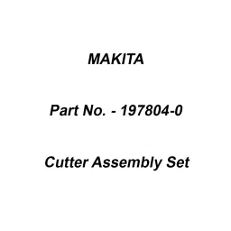 Makita Cutter Assembly Set Size 95-M10L Suitable For EM2653L, Part No 197804-0-37
