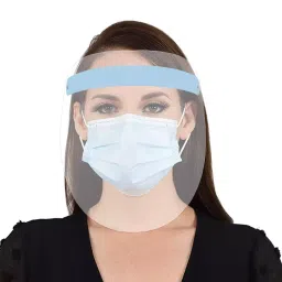 Zureni 550 Micron Transparent Face Shield with Adjustable Strap ZN5173-image-3