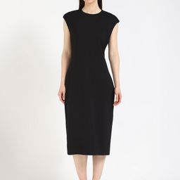 Calvin Klein Jeans Women Round Neck Sheath Midi Dress-image-99
