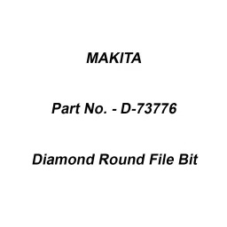 Makita Diamond Round File Bit Size 5.2 mm, Part No D-73776-31