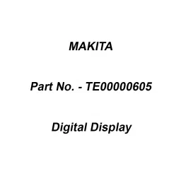 Makita Digital Display Suitable For MP001G, Part No TE00000605-22