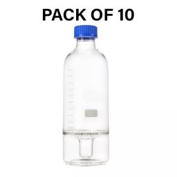 Supertek 2 L Storage Bottle with High Solvent Recovery for HPLC and GL-45 Thread, 12.125.2000 (Pack of 10) image 2