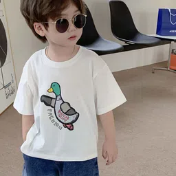 LULU & SKY Boys Printed Pure Cotton T-shirt-picture-40