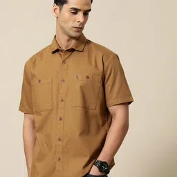 Mr Bowerbird Men Premium Solid Casual Shirt-picture-40
