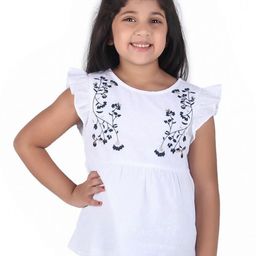 Miyo White Floral Print Top-picture-14