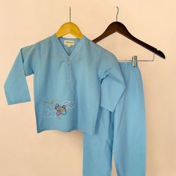 LITTLE GINNIE Pure Cotton Night suit-image-73
