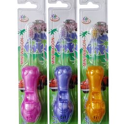 Yunicorn Max YMX 520 Mini Wagon Foldable Car Design Toothbrush Pack Of 3 (Color May Vary)-image-29