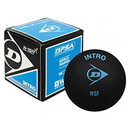 DUNLOP D1SB700105-BLUE-DOT INTRO Squash Ball (Pack of 1, Black)-picture-18