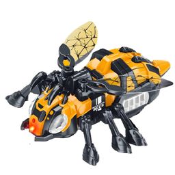 NEGOCIO New Super Stylish Realistic Wings 3D Lights With Sound  Robotic Bee Toy For kids- PACK OF 1 - COLOR MAY VARY-11