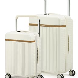 Assembly Hard Luggage Set of 2 | Premium Polycarbonate Check-In (24 inches) & Check-in Trolley Bags (28 inches) with Wide Handle & Noise-Free Wheels-Rover White-20