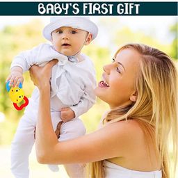 fantasy india Toys Set for Baby Non-Toxic Musical Sound Rattle Teether for New Born Infant Babies With Smooth Edges (Color And Print May Vary) Pack Of 7 image 4