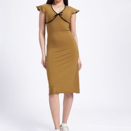 glitchez Belle Bow Detail Bodycon Dress-image-50