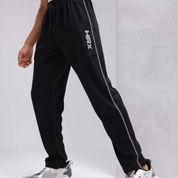 HRX by Hrithik Roshan Men Brand Logo Print Mid-Rise Rapid-Dry Running Track Pants-picture-9
