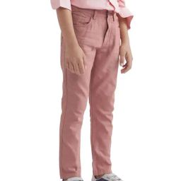 Rare Ones Boys Rust Cotton Solid Trousers-image-94
