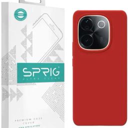Sprig Back Cover for IQOO Z9S PRO (Red)-99