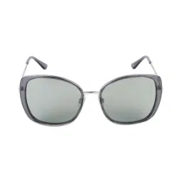 INVU B1907C Silver Polarized Cat Eye Sunglasses-image-9