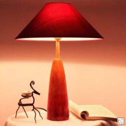 Unravel India Red & Brown Wood Table Lamp - Set of 1-image-53