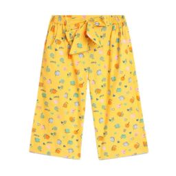Elle Kids Yellow Printed Trousers-image-58