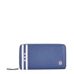 Tommy Hilfiger Nalgene Blue Paneled Wristlet Wallet for Women-image-9