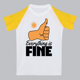 BAESD Kids Printed Applique T-shirt-image-70
